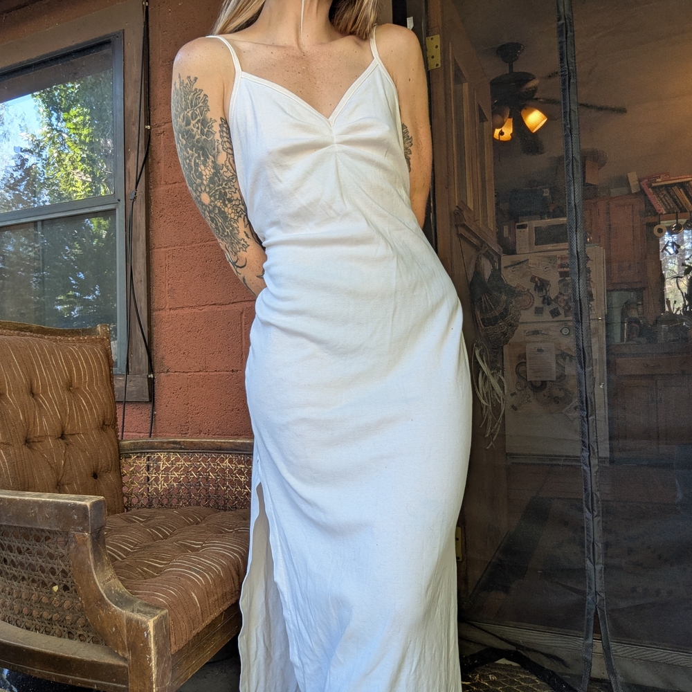 Victoria's Secret White Maxi Dress